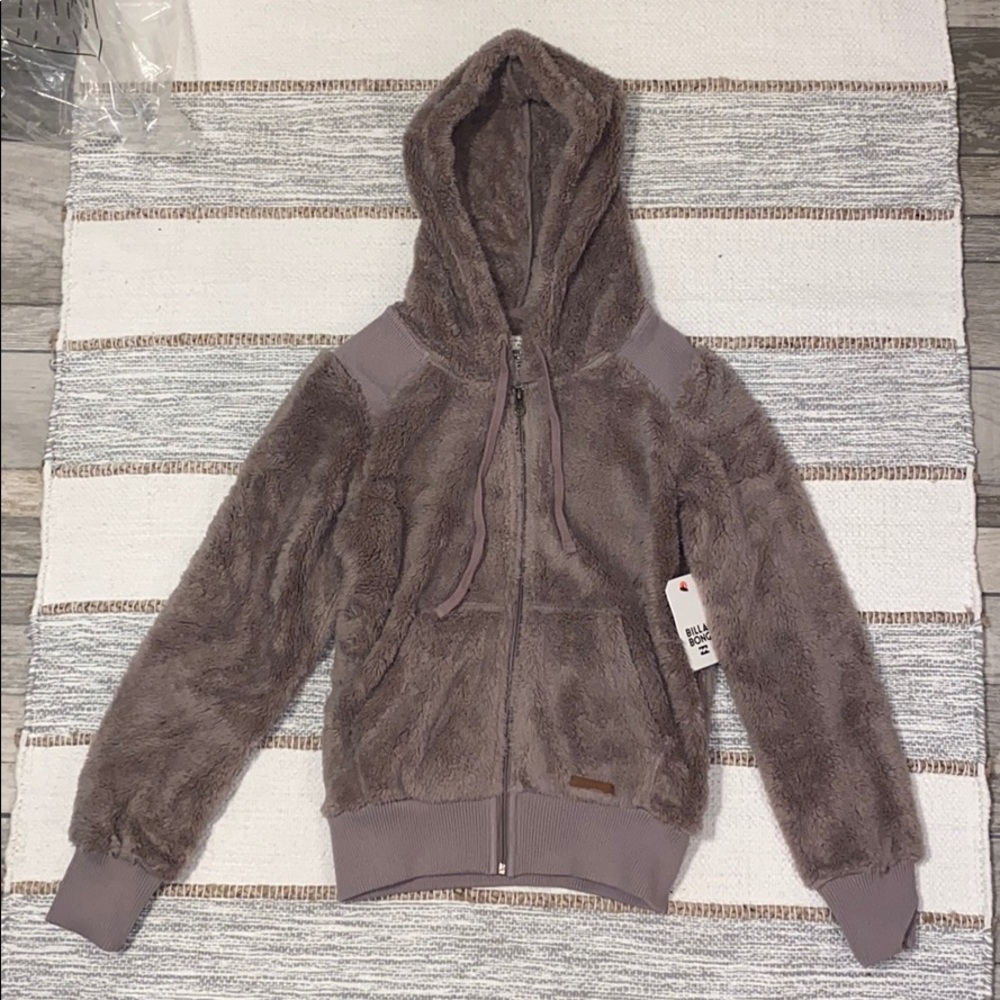 Billabong Fur Zip Up Jacket